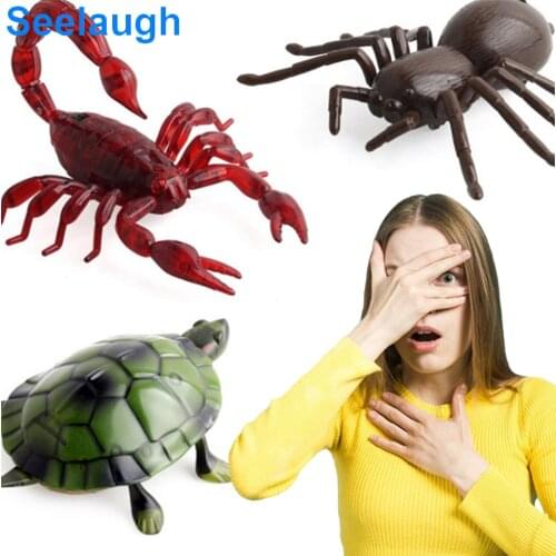 New Exotic Simulation Remote Control Animal Infrared Electric Tricky Remote Control Snake Remote Control Insect Toy Dropshipping