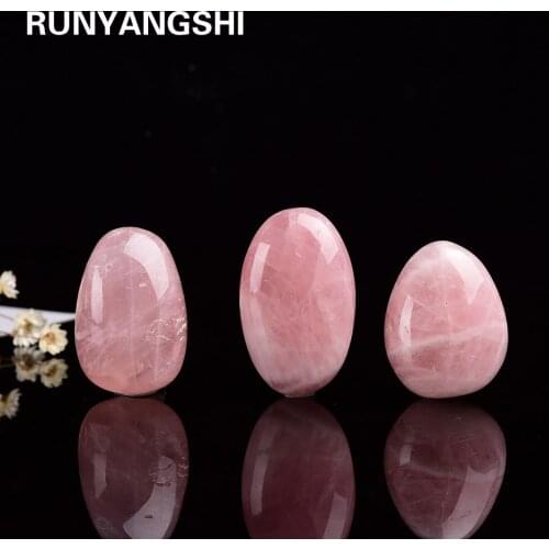 30g/pc Natural Rose Quartz Pink Crystal Rock Healing Reiki Chakra Gravel Stone Minerals Specimen Health Decoration Collection
