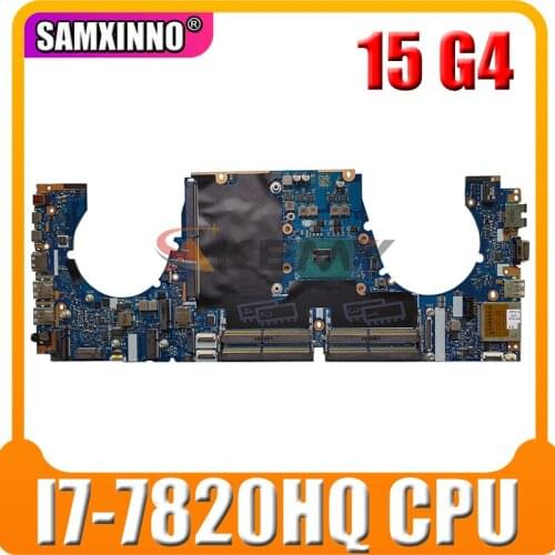 For HP ZBook 15 G4 Laptop Motherboard CPW50 LA-E161P 921048-001 921048-501 921048-601 i7-7820HQ CPU