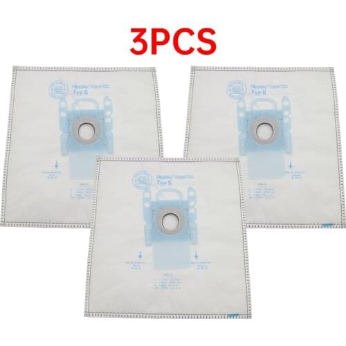 3 pack vacuum cleaner dust bag replacement for Bosch Microfibre Type G GXXL GXL MegaAir SuperTex BBZ41FGXXL