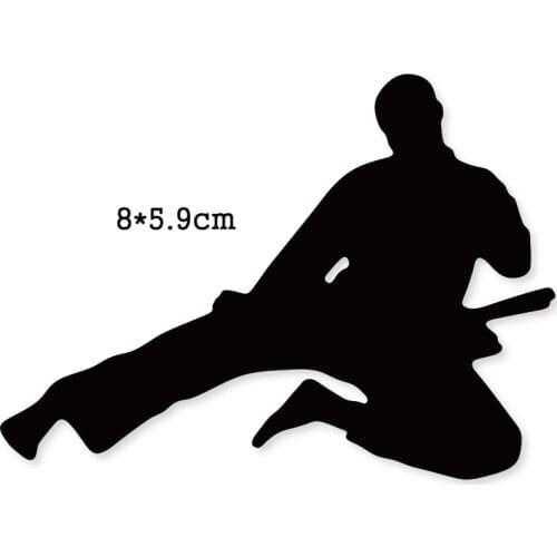 Metal Cutting Dies Martial arts master 2020 New craft Scrapbooking Dies cuts stencil emboss paper card make template