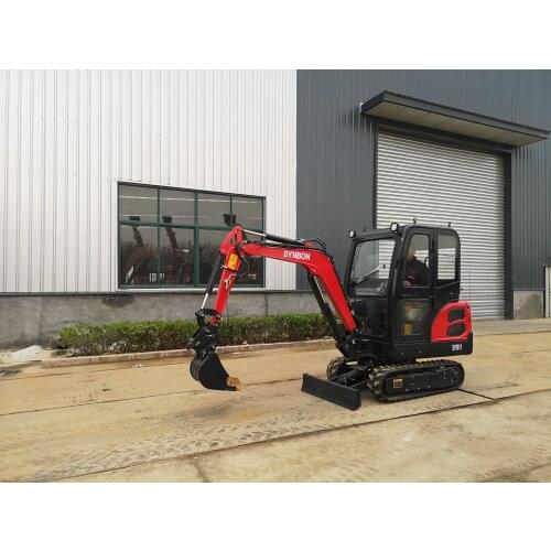 Micro Small Crawler Excavator Digging Machine 1800kg Multiple Function Mini Digger