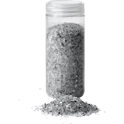 New 2021 Kulört Decorative Ornament Cracked Glass-White-black 0.7kg Made In Turkey Fast Shipping