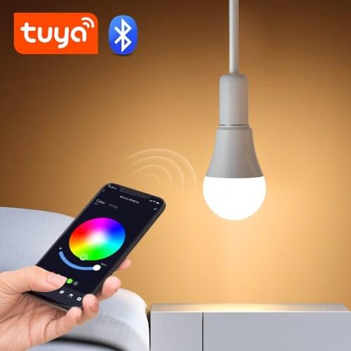 Smart Desk Lamp Bluetooth App E27 RGBW+WW LED Bulb15W RGB Wireless Remote Control Dimmable Magic Home Lighting Decor Table Light