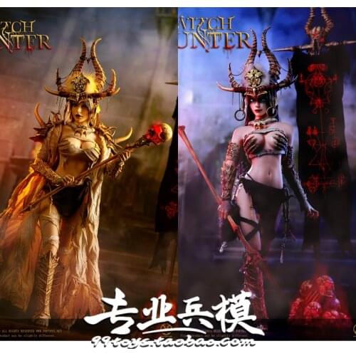 WH001 WH002 WH003 1/6 Witch and Demon Hunter Blood Shaman Afar Action Figure For Collection Pre-sale Item