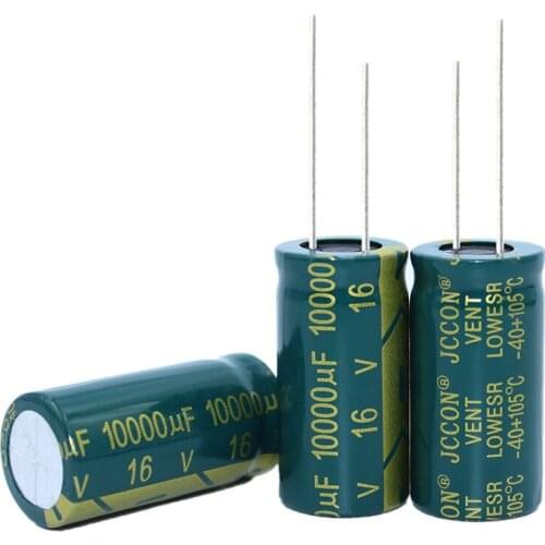 16v10000uf Jccon Aluminum Electrolytic Capacitor Volume 16x30 Power Charger