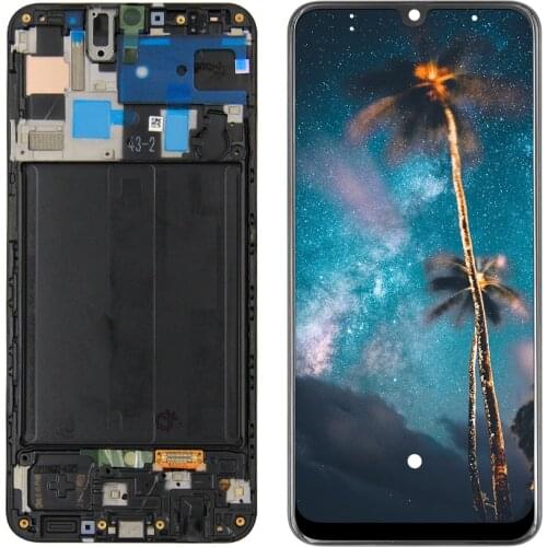 For Samsung Galaxy A20 A30 A40 A50 A60 A70 LCD Display Touch Screen Digitizer Assembly with Frame