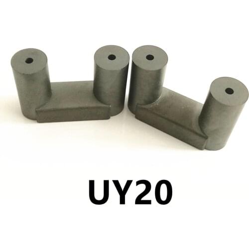 1Pair UY20 Al 3750nH/N2 UU Transformer Ferrite Core UR64/40/20 Isolator Ferrite Bead RF Choke Ferrite MnZn PC40