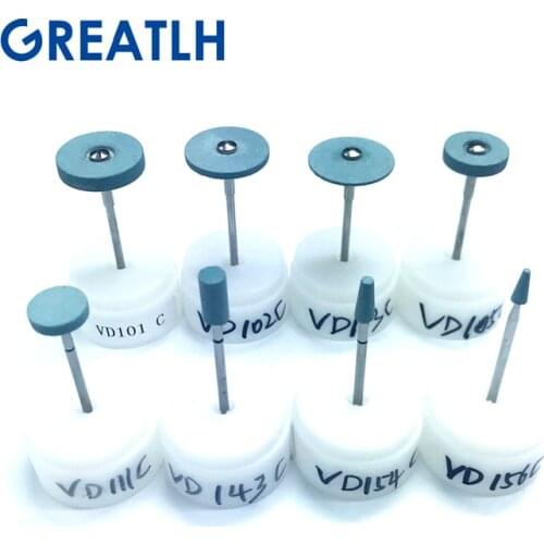 2.35mm Dental Lab Diamond Material Ceramic Grinder For Zirconia and full ceramic crowns polisher quick polishing