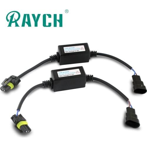 2pcs Error Free Canbus Enhance Decoder for LED Car Headlight Bulb Kits for Fog Lamps H4 H7 H11 H13 9005 9006 Warning Canceller