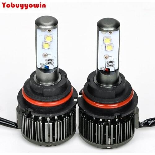 2X 40W 3800LM 6000K 9007 HB5 CREE XM-L2 CHIP LED Hi/Lo Beam Headlight Bulb Conversion Kit Car Bulbs No Error