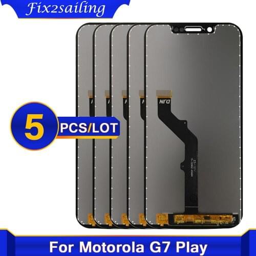 5 pcs/lot 5.7'' ORIGINAL G7 Play LCD For Motorola Moto G7 Play XT1952 LCD Display Touch Screen Digitizer Assembly Replacement