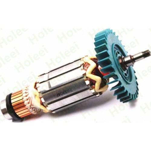 AC220-240V GA6010 GA6020 Armature Rotor anchor motor for Makita angle grinder GA 6010 6020 GA5020 GA5020Y GA5010 GA6010Z GA5010Z