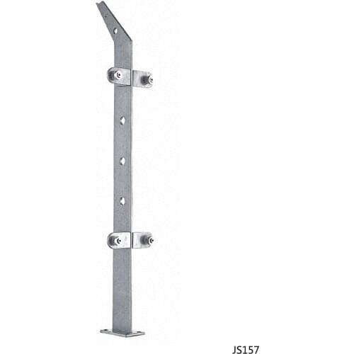 Freeshipping 950mm JS157 Column Customade Floor Mount Newel Handrail Armrest Post Pillar Pole for Staircase