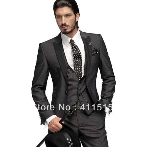 Free shipping/custom tuxedos/wedding groom wear dress for men 2013//much color/ suits for men wedding/custom groom vest suits