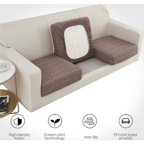 Printed sofa cushion cover Elastic sofa seat cover Jacquard Thick cloth sofa seat cover for Living Room