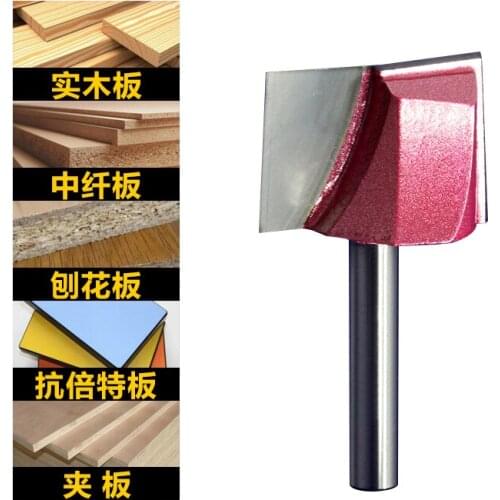 1pcs 6*22mm CNC Cleaning bottom router bit 3D woodworking Tungsten milling cutter Disposable cutting surface smooth without burr