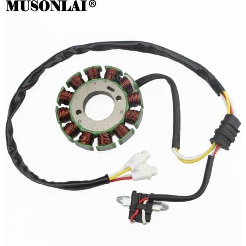 5UM-81410-09-00 Motorcycle Magneto Stator Coil Generator For Yamaha WR250F 2004 2005 2006 2007 2008 2009 2011 2012 2013 2014