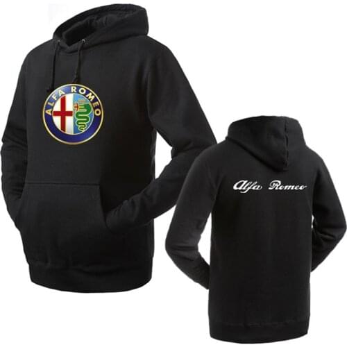 2021 New Casual Fashion Alfa Romeo logo pullover hoodie Street wear Sweatshirts Men/Woman Pullover Hoodies pullover hoody