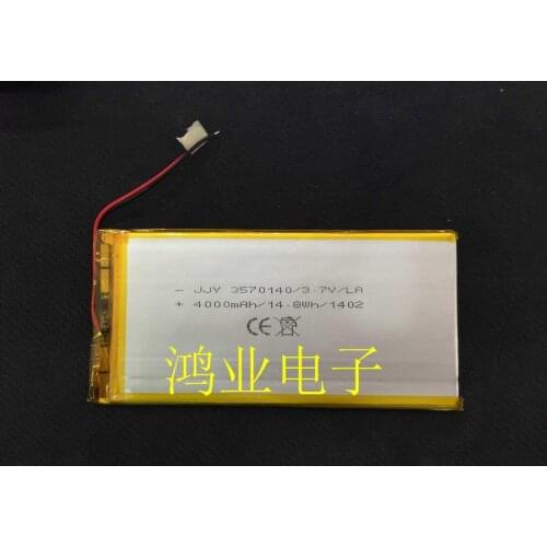 The new 3.7V 3570140 4000MAH lithium polymer battery punaier MOMOmini tablet battery Rechargeable Li-ion Cell