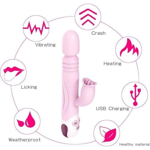 New G-Spot Rabbit Vibrators With 12 Modes Liking For Clitoris Stimulation Waterproof Dildo Clit Stimulator Sex Toys For Women