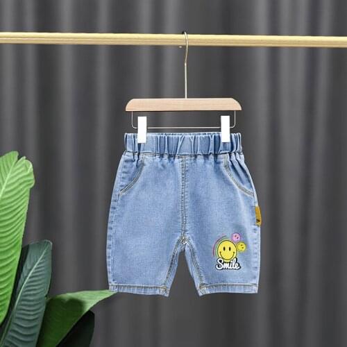 Casual Shorts For Baby Boys Short Enfant Garcon Children Summer Jeans Toddler Short Pants 1-6 Years Clothing Kids Bottoms