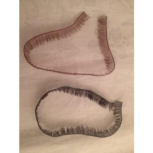 SALE 2Pcs/lot Toy BJD/SD Eyelashes For Reborn Dolls Brown Black 2Colors In Sock bjd Eye Lashes For 1/3 1/4 6/1 BJD Doll DIY HOT