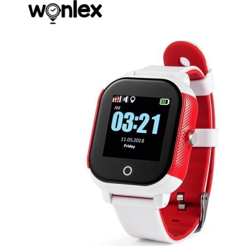 Wonlex GW700S Smart-Watches Kid SOS-Monitor Baby GPS Tracker Device 2G IP67 Waterproof Android-OS Telephone Watch Gift for Child