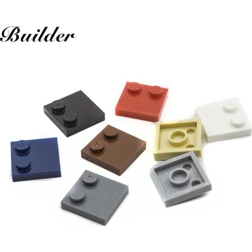 Building Blocks 33909 2x2 MOC Compatible Assembles Particles Half Edge-2 Bump Base Plat Parts DIY Educational Gift Toy