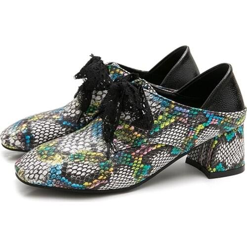 Womens Shoes Quality Lady Pu Leather Pumps Spring New Fashion Wedding Shoes Round Toe Woman High Heels Shoes Black Green