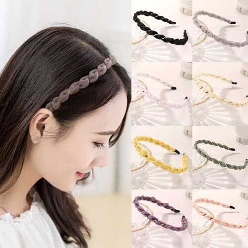 Sweet Organza Pleated Headbands For Women Girls Handmade Ruched Organza Hairbands Bezel Hair Hoop Accessories Headwear