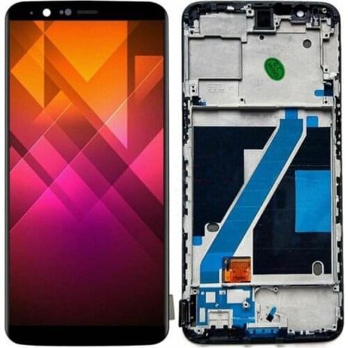 Compatible For ONEPLUS 5T A5010 LCD Display Touch Screen Digitizer Frame Mobile Phone Panel Parts Replacement Accessories