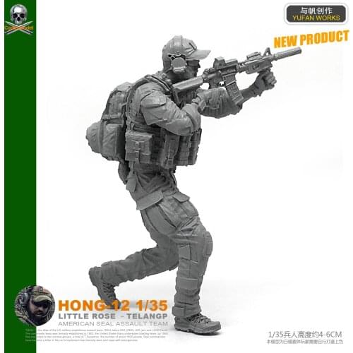 1/35 U.S. Navy Seal Resinman Hong-12