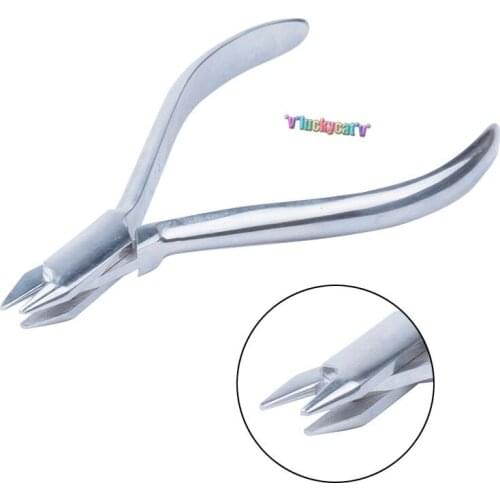 1Pcs Dentist Tool Three-Prong Plier For Shaping And Bending Every Kinds Ligature teeth alignment
