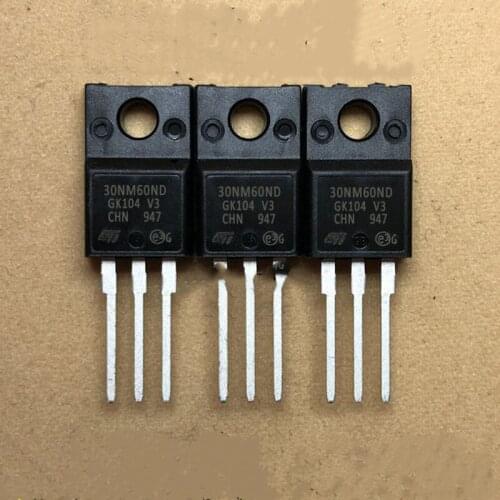 10pcs STF30NM60ND 30NM60ND