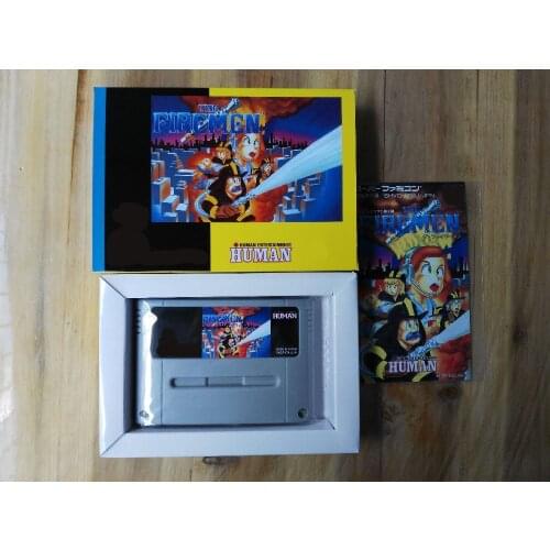 16Bit Games ** The Firemen ( PAL Version!! Box+Manual+Cartridge!! )