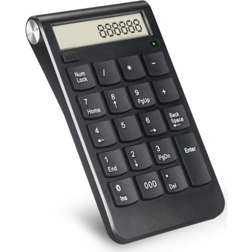 2.4G USB Wireless Numeric Keypad 20 Keys Digital Keyboard Laptop Computer Numpad