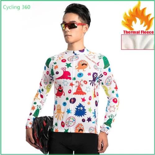 2018 Winter Cycling Clothing Long Maillot Ciclismo Hombre Cycling Jersey Bike Fitness Sportswear Mens Ropa Ciclismo W12 XS-3XL