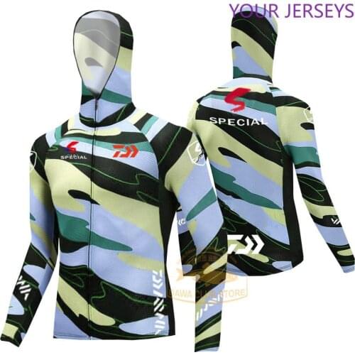2022 DAIWA Fishing Clothing Long Sleeve Outdoor Breathable Shirts Anti UV Quick Dry Cycling Hiking Clothes Pesca DAIWA Pesca
