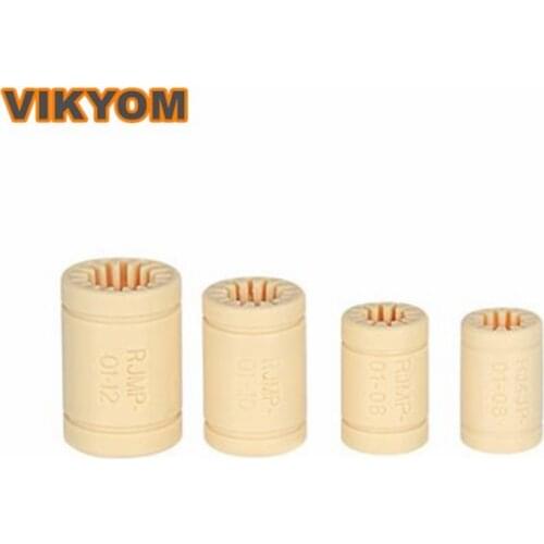 3D Printer Accessories RJMP-01 Engineering Plastic Linear Bearing RJMP inner diameter 06 08 10 12 Linear Bearings