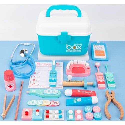 Kids Pretend Play Doctor Set Kit Role Play Classic Toys Simulation For Children Boys And Girls Interesting Medical Themed Toys