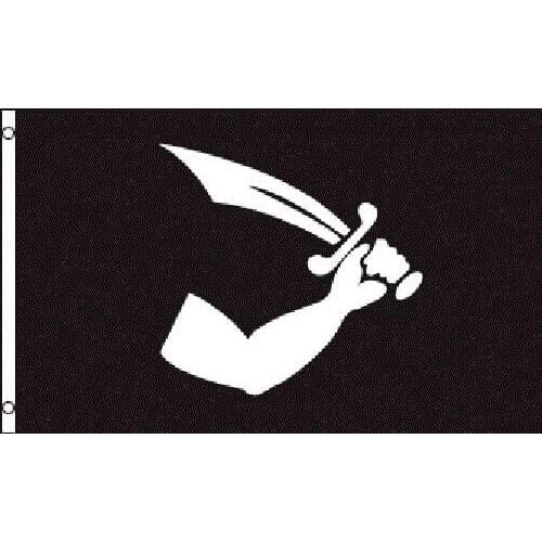 Trade Winds 3x5 Jolly Roger Pirate Thomas TEW Flag 3'x5' Banner Premium Polyester Fade Resistant Premium