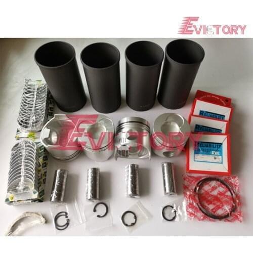 For TRUCK HINO W04D W04D-T W04DT rebuild kit piston ring cylinder liner gasket bearing set