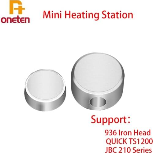 Mini Pure Copper Heating Station Disassembly Tool For QIUCK TS1200 JBC T210 936 Iron Head Tips IC FPC Connector On Flex Cable