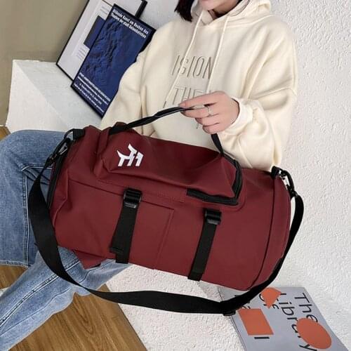 Multifunction Sport Travel Bag Dry Wet Separation Fitness Backpack Large Capacity Waterproof Oxford Handbag Shoulder Bag XA598F