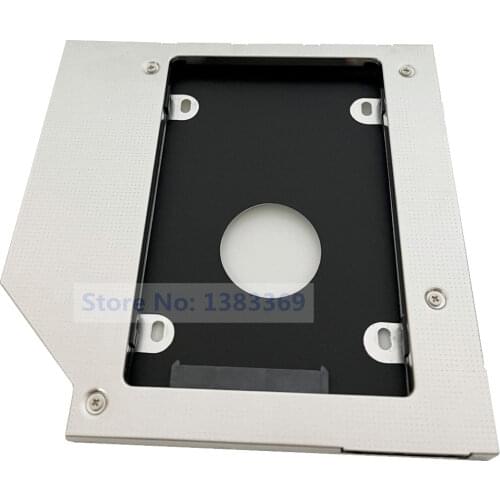 NIGUDEYANG 2nd 9.5mm HDD SSD Hard Drive Optical bay Caddy Adapter for SONY VAIO VPC-SE16FX VPC-SE13FX SVF15a18CXB