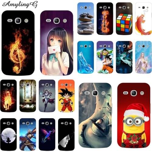 Original Case For Samsung Galaxy Star Advance G350e SM G350 E Galaxy Star 2 Plus Cover HD Bear Catoon Flower Cute Printed Phone