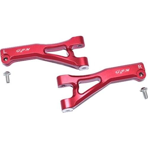 Front Upper Arms for ARRMA 1/7 Limitless Infraction 6S 1/8 TYPHON RC Car 2PCS Aluminium Alloy Spare Parts