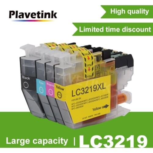 Plavetink LC3219 Full Ink Cartridge For Brother LC3219XL MFC J5330DW J5335DW J5730DW J5930DW J6530DW J6935DW Printer 4 Color