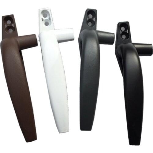 Durable Metal Doors Lock Handle Sliding Window Handles Security Hasp for Home Hardware Left/Right Adjustable handles Hardware